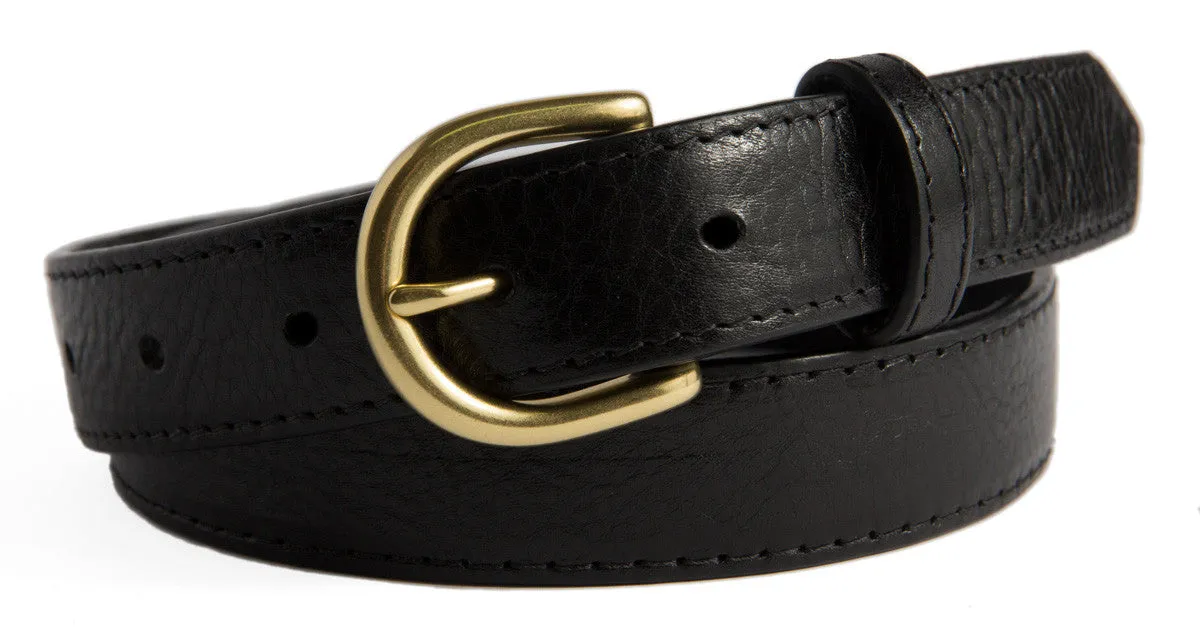 Soho Belt, (1.5") Gold Buckle