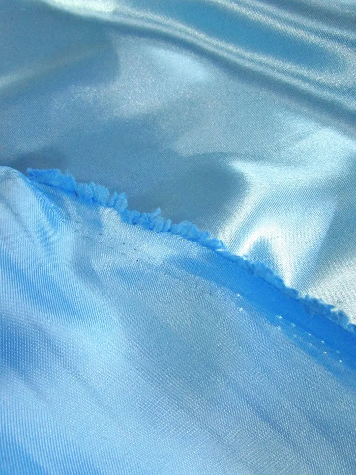 Solid Medium Weight Shiny Satin Fabric / Dusty Rose