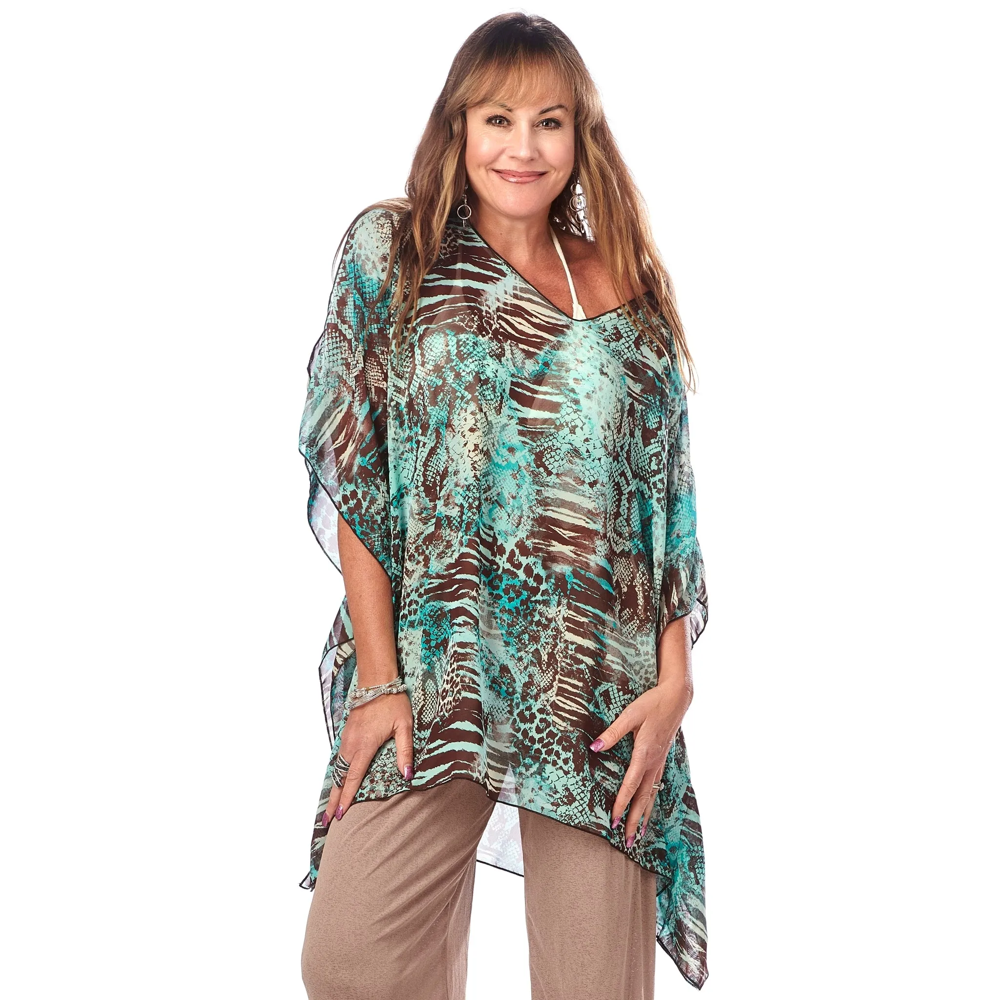 V-Neck Caftan Short