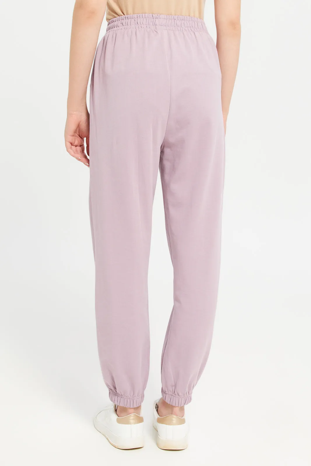 Women Mauve Jogger Pants