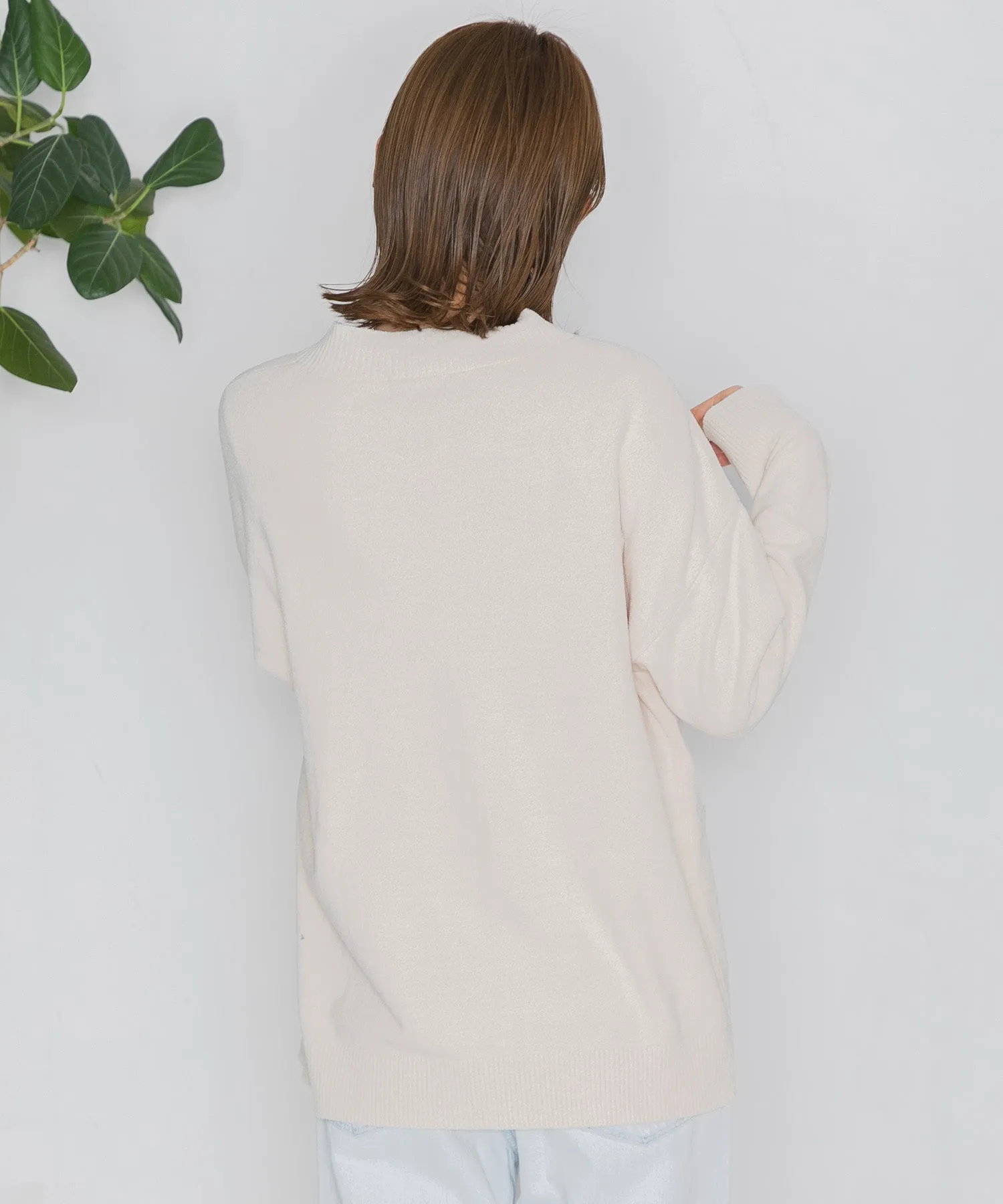 【WOMEN】nestwell KOEL - V NECK CARDIGAN -