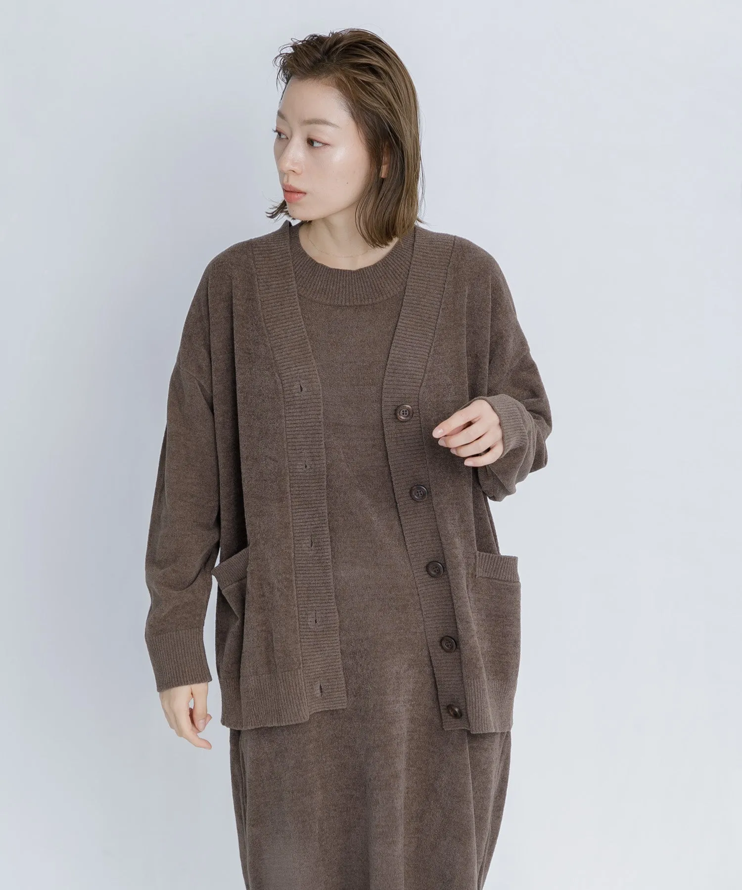 【WOMEN】nestwell KOEL - V NECK CARDIGAN -