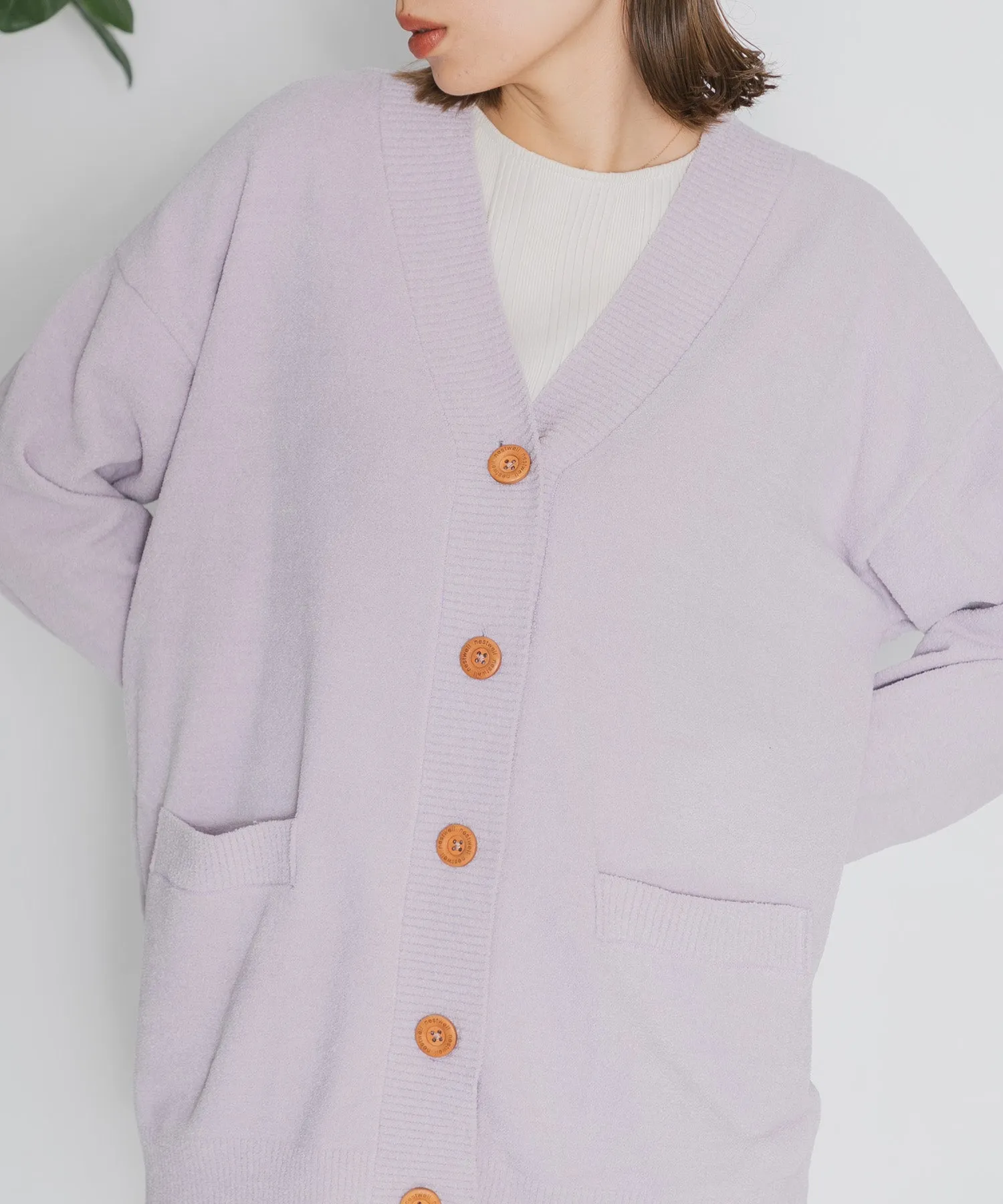 【WOMEN】nestwell KOEL - V NECK CARDIGAN -