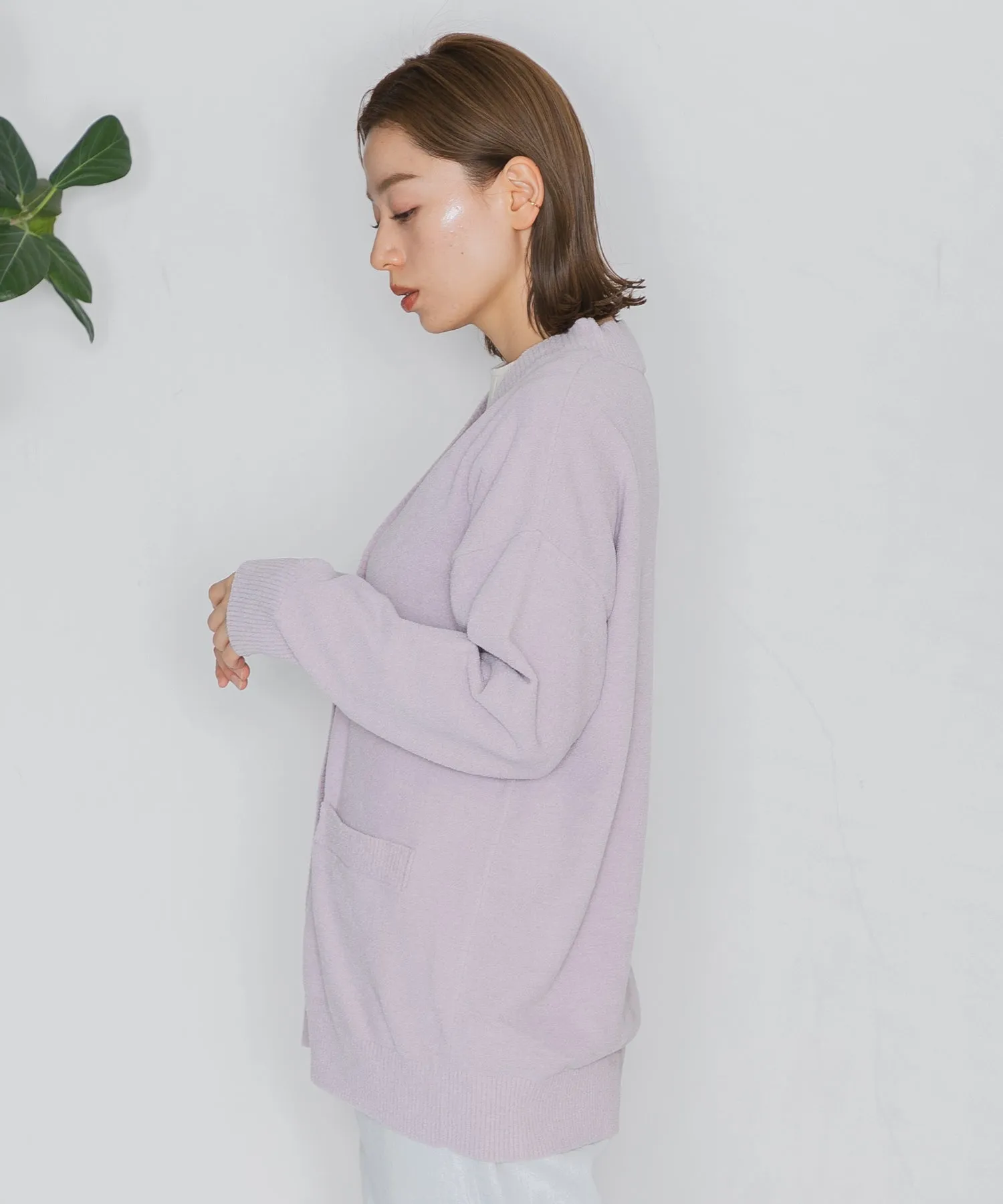 【WOMEN】nestwell KOEL - V NECK CARDIGAN -