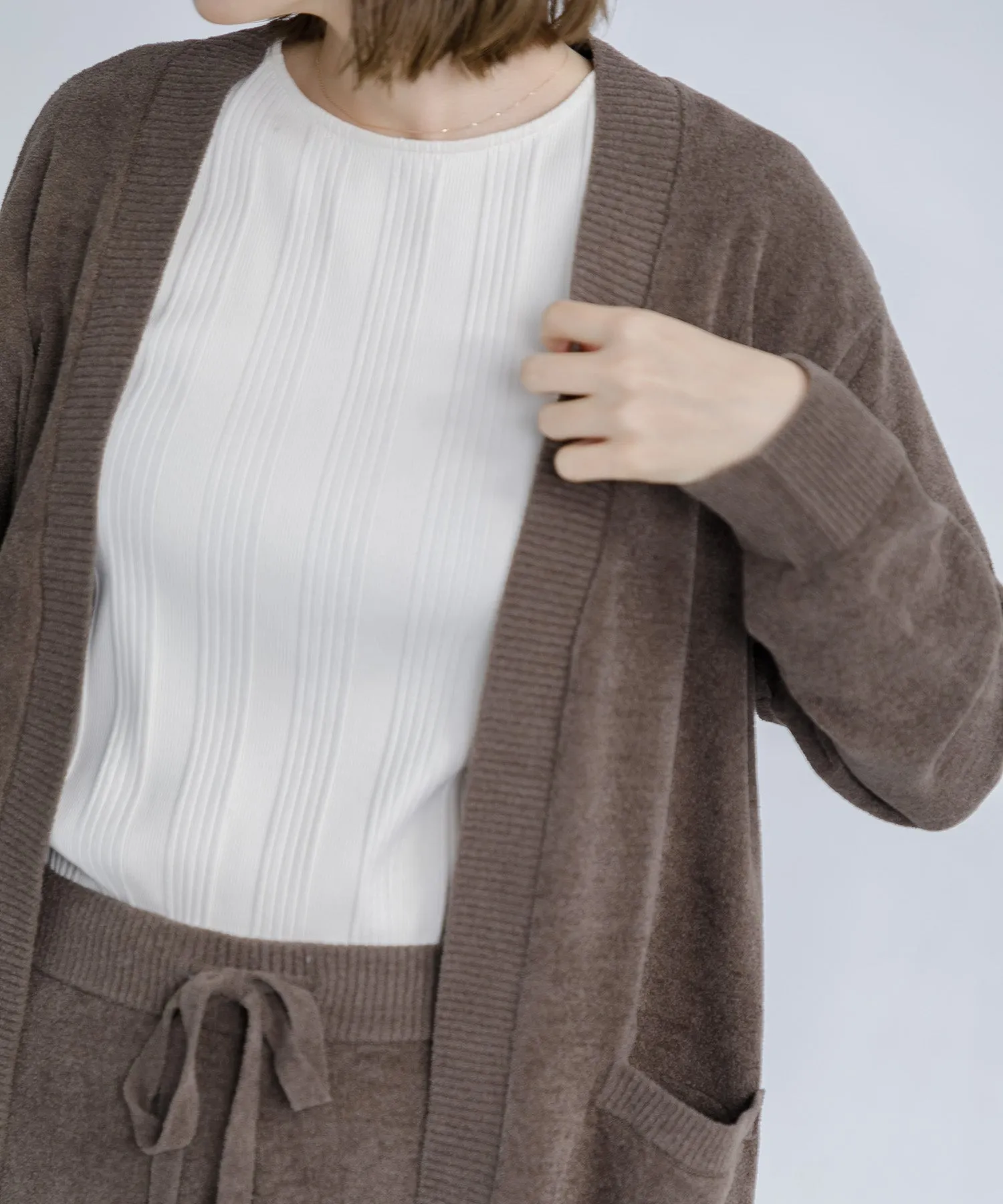 【WOMEN】nestwell KOEL - V NECK CARDIGAN -